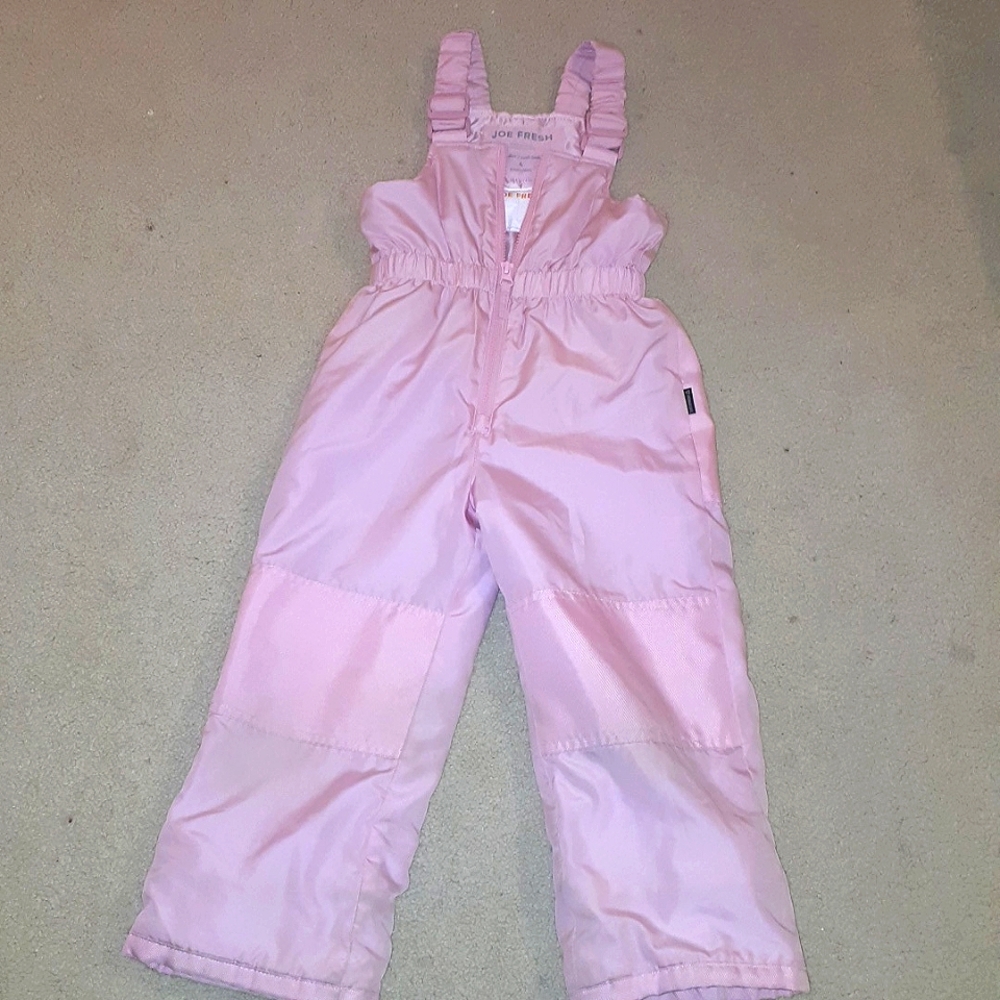 Joe Fresh Size 4 Yrs Pink Snowpants